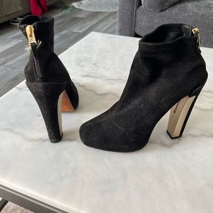 Brian Atwood Suede Boots 37.5